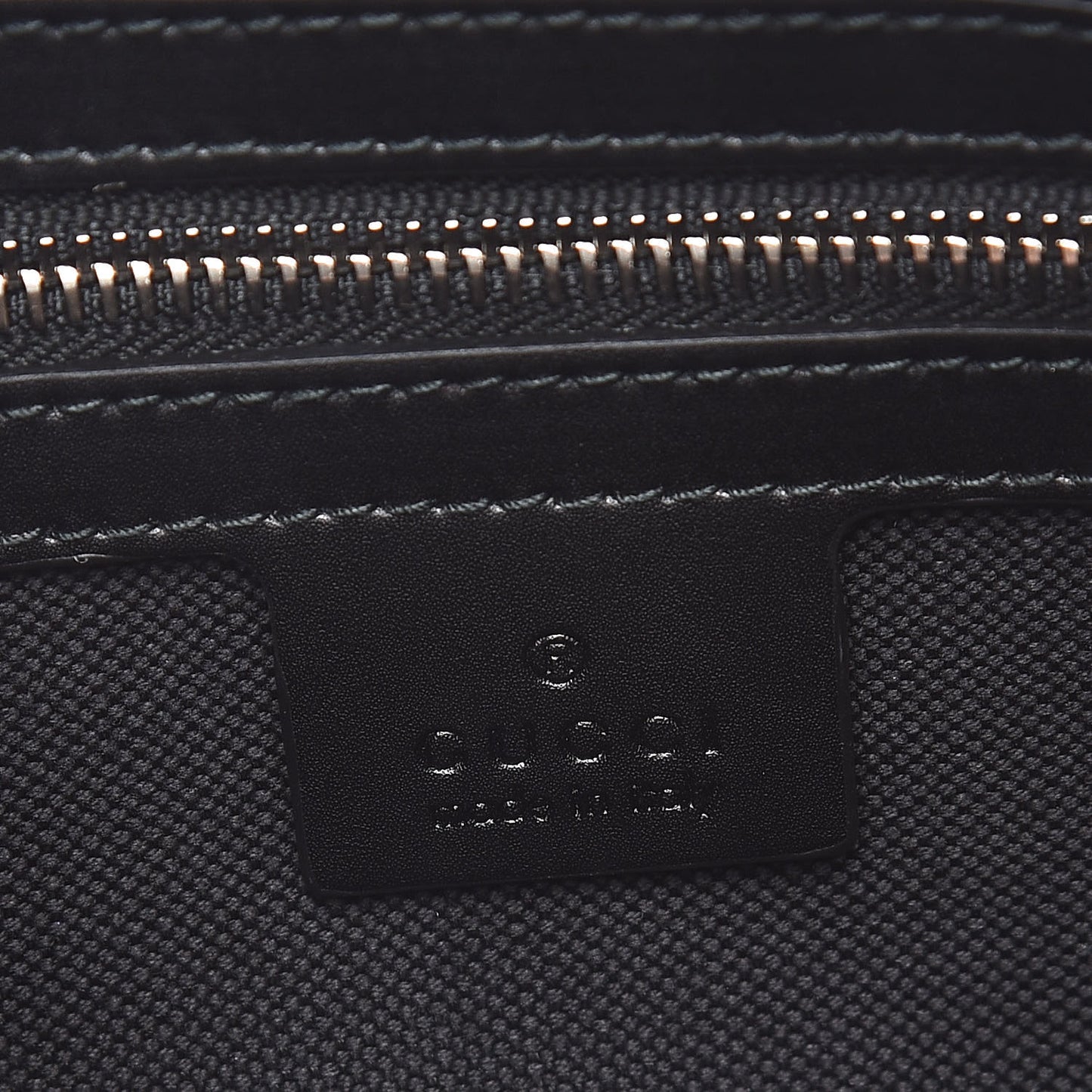 Soft GG Supreme Monogram Web Belt Bag Black Grey