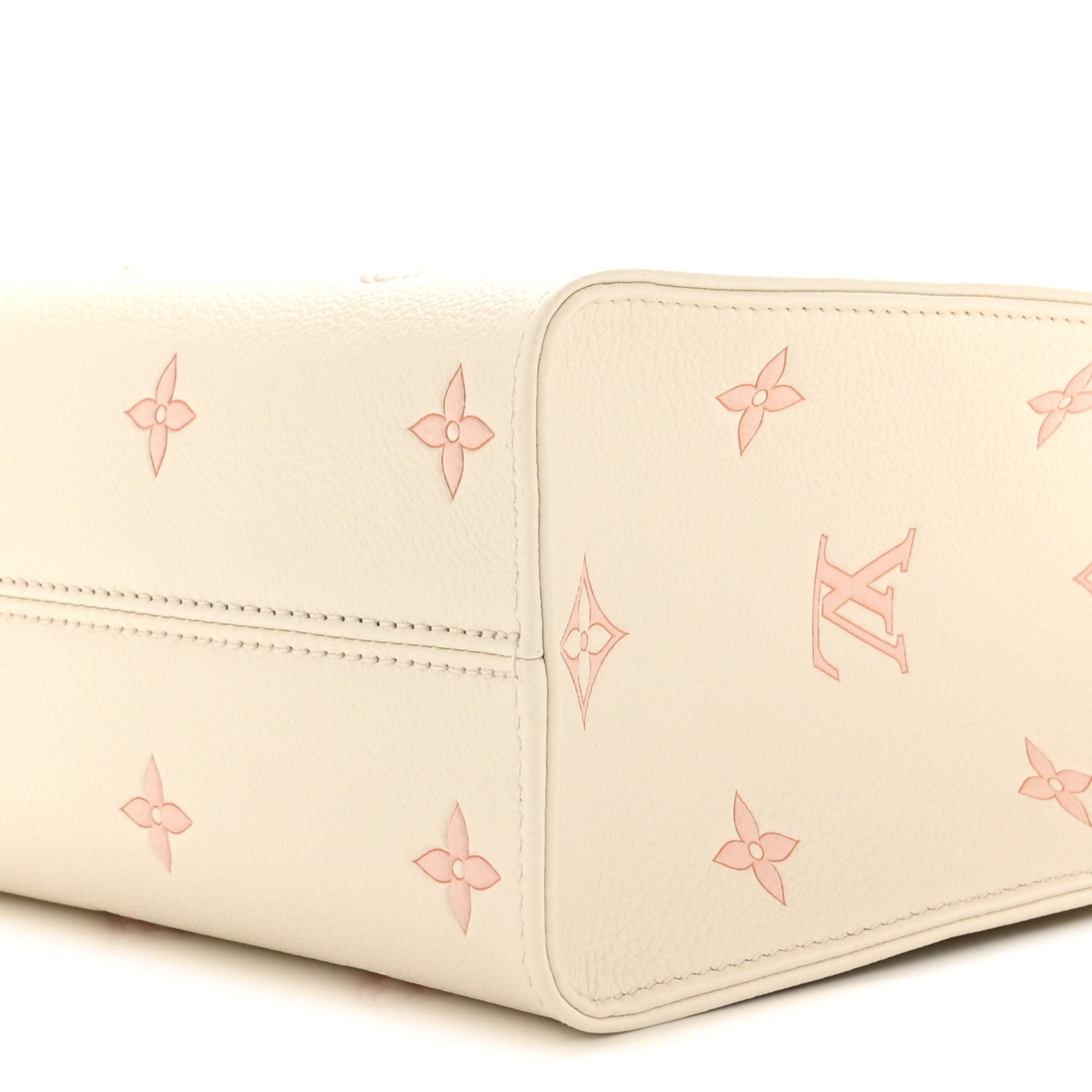 Louis Vuitton Empreinte Monogram Onthego PM Milky White Peach 9 of 9