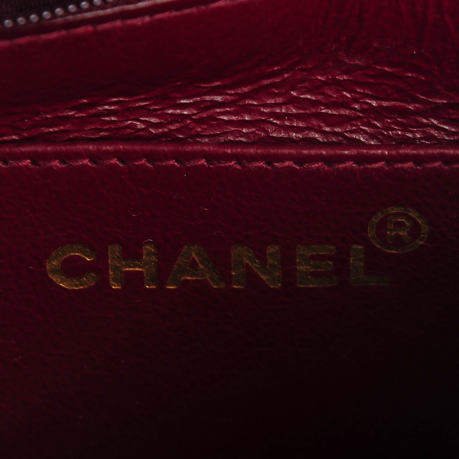 Chanel Lambskin Quilted Mini Square Flap Navy 6 of 9