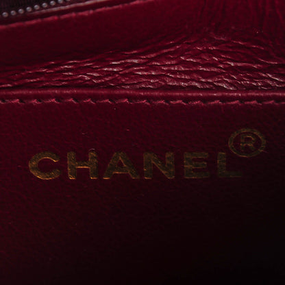 Chanel Lambskin Quilted Mini Square Flap Navy 6 of 9
