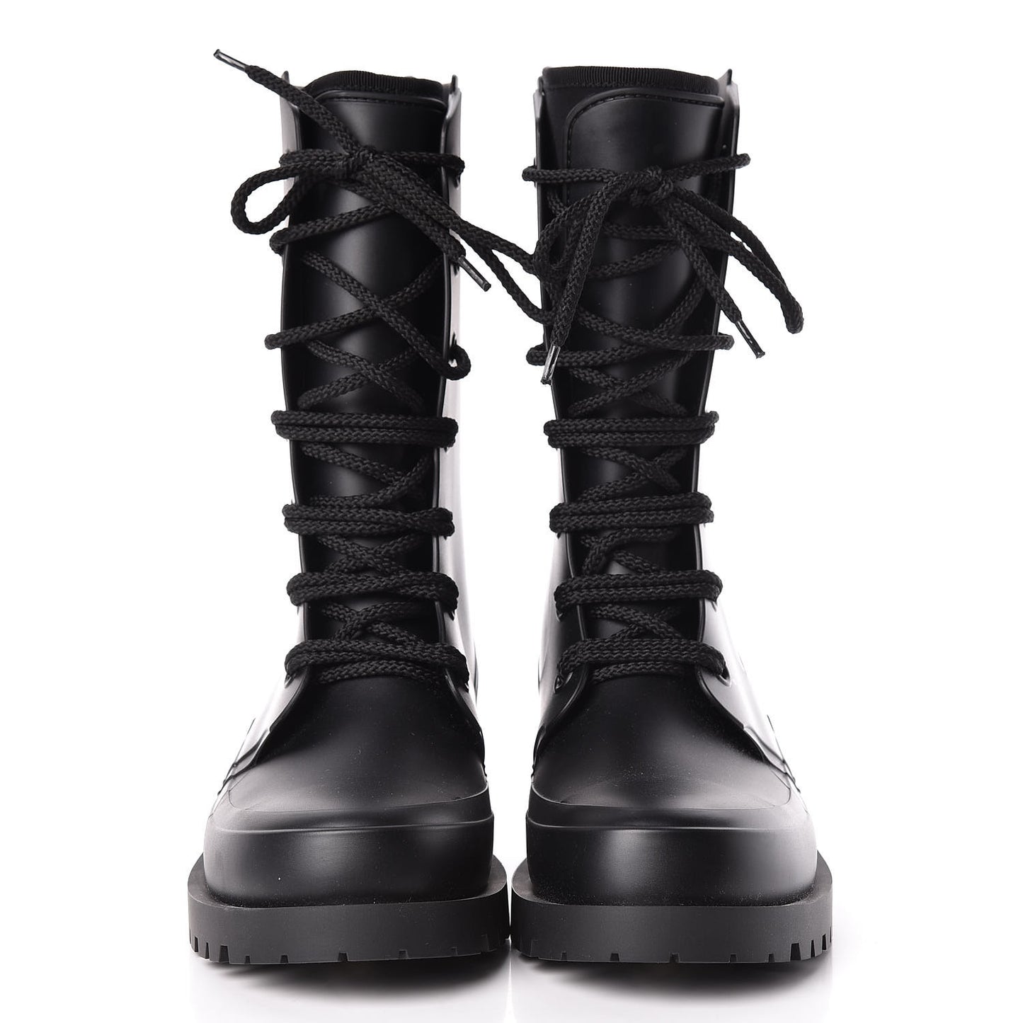 Rubber Diorcamp Low Boots 39 Black