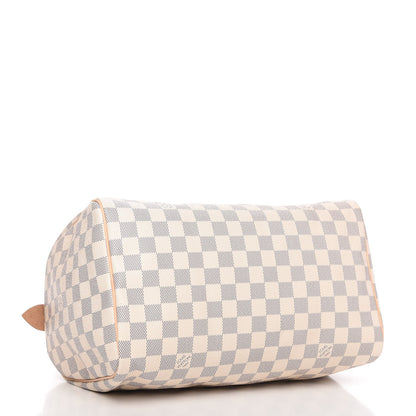 Louis Vuitton Damier Azur Speedy 30 4 of 10