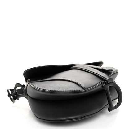 Christian Dior Ultra Matte Calfskin Saddle Bag Black 4 of 10