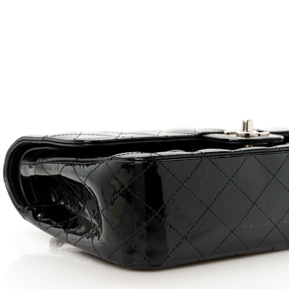 Chanel Patent Quilted Medium Double Flap Black 10 of 12