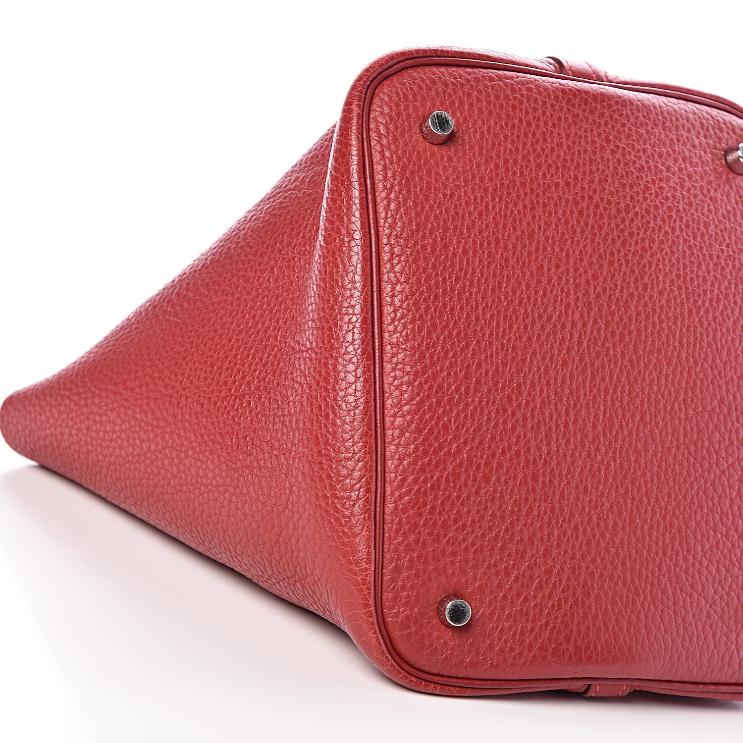 Hermes Taurillon Clemence Picotin 22 MM Rouge Garance 8 of 14