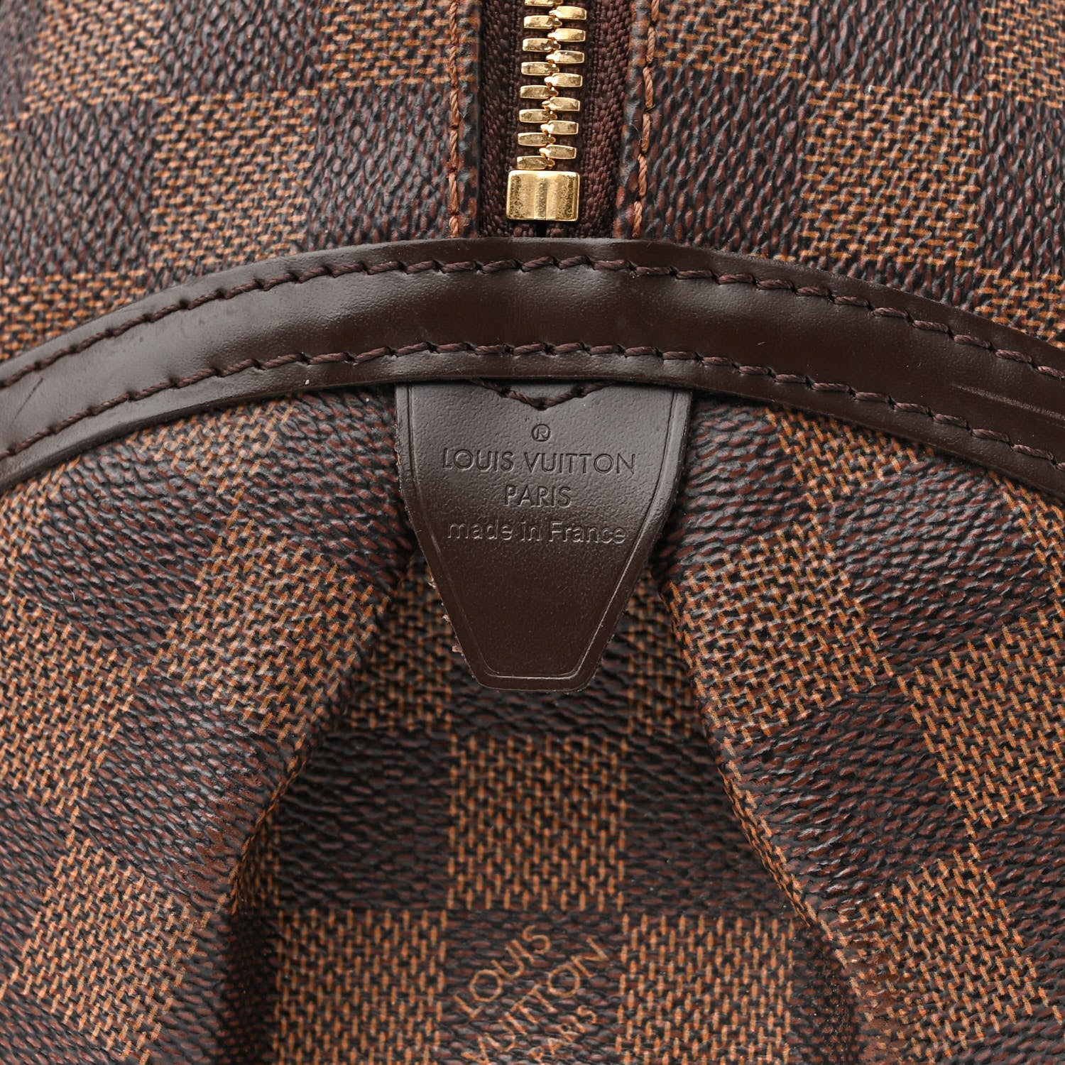 Louis Vuitton Damier Ebene Rivington GM 6 of 10
