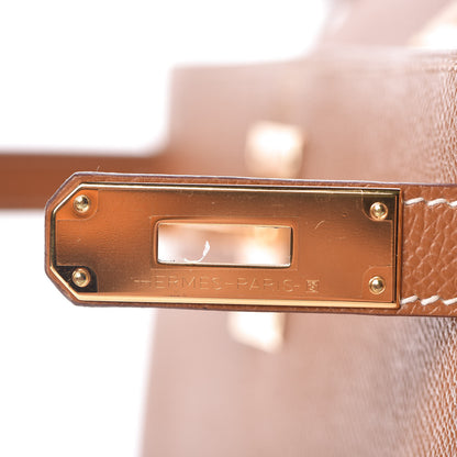 Hermes Epsom Kelly Sellier 28 Gold 31 of 37