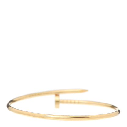 Cartier 18K Yellow Gold Small Juste Un Clou Bracelet 15 3 of 6