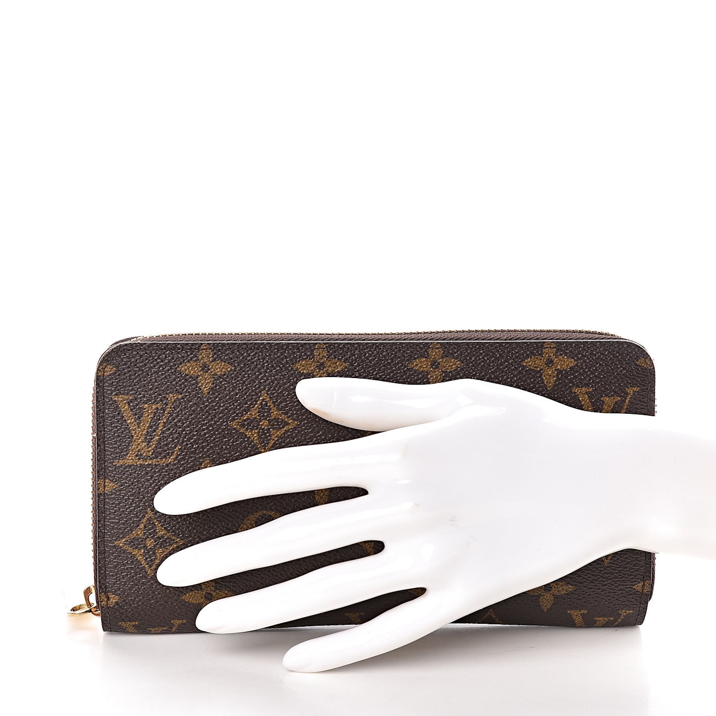 Monogram Zippy Wallet Coquelicot