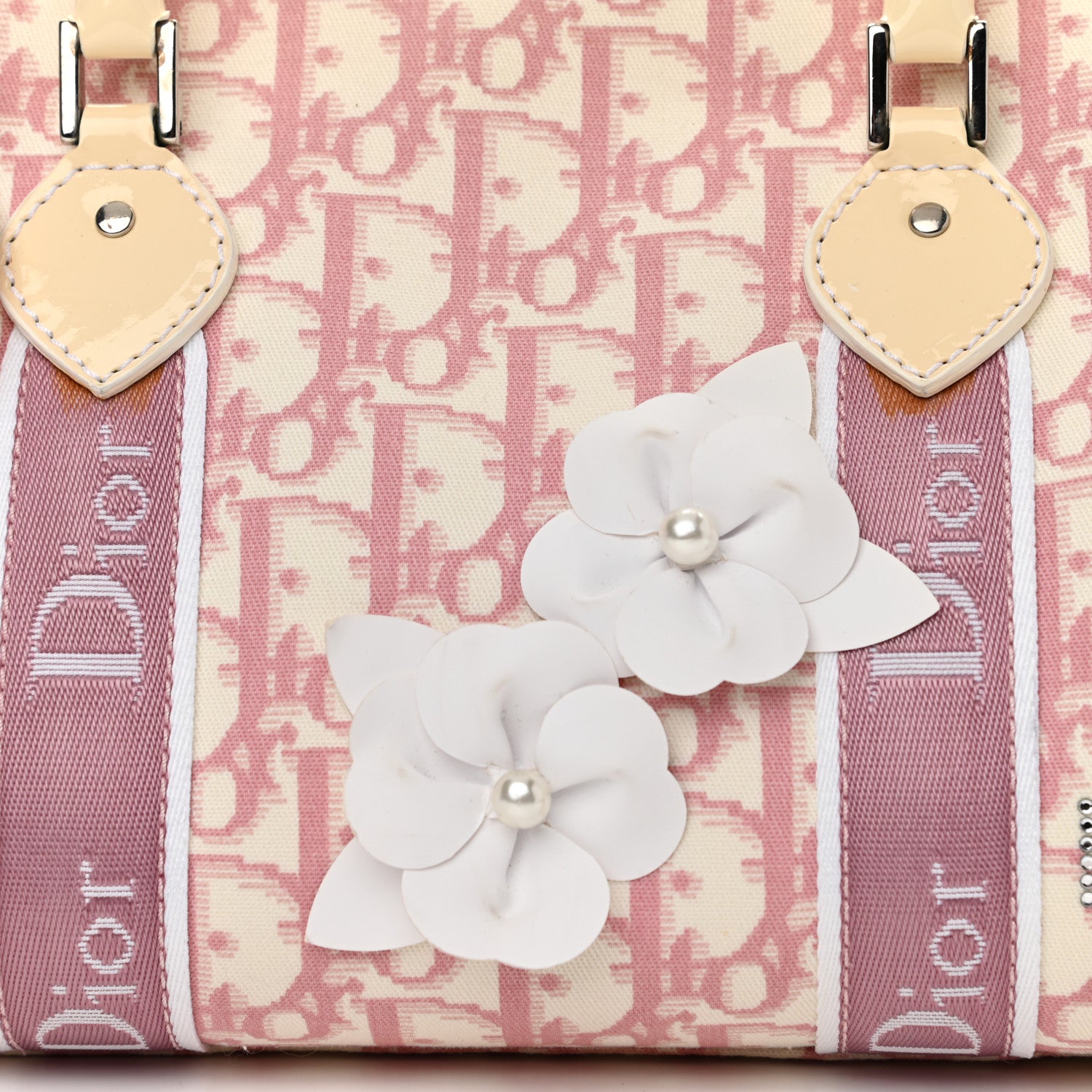 Christian Dior Monogram Girly Boston Pink 8 of 16
