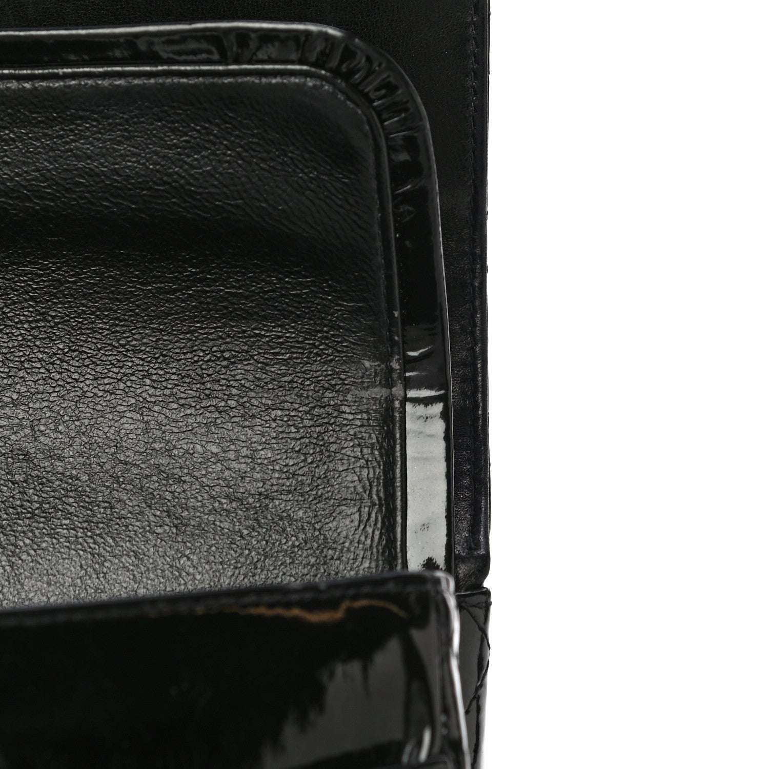 Chanel Patent Quilted Medium Double Flap Black 11 of 18