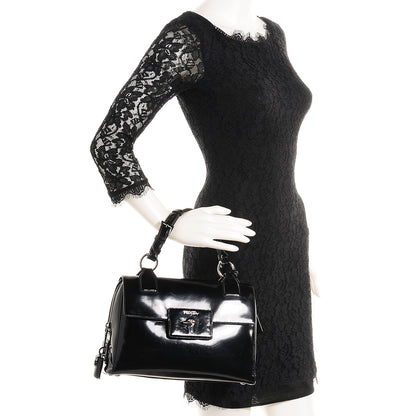 Prada Vernice Doctor Bag Black 2 of 12