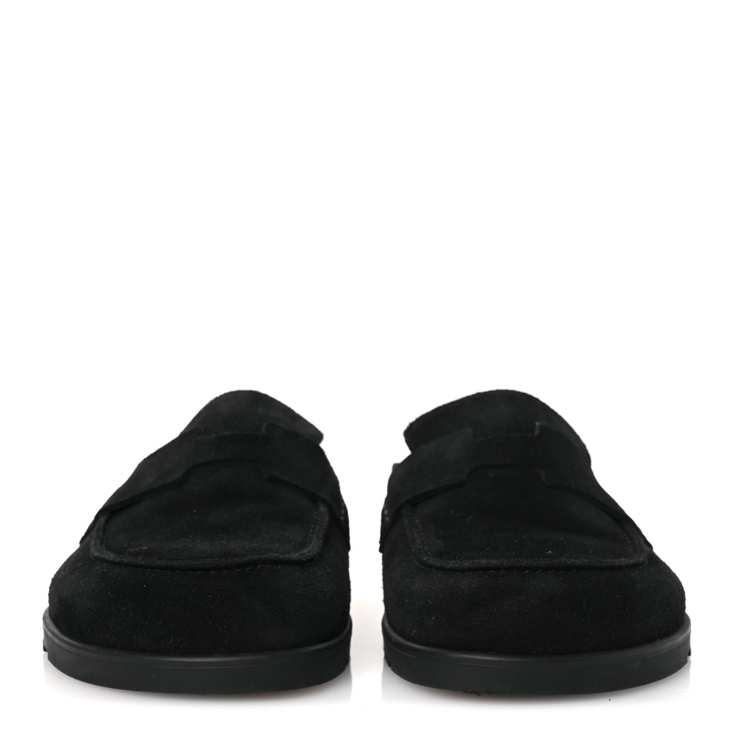 Suede Calfskin Go Mules 39 Black