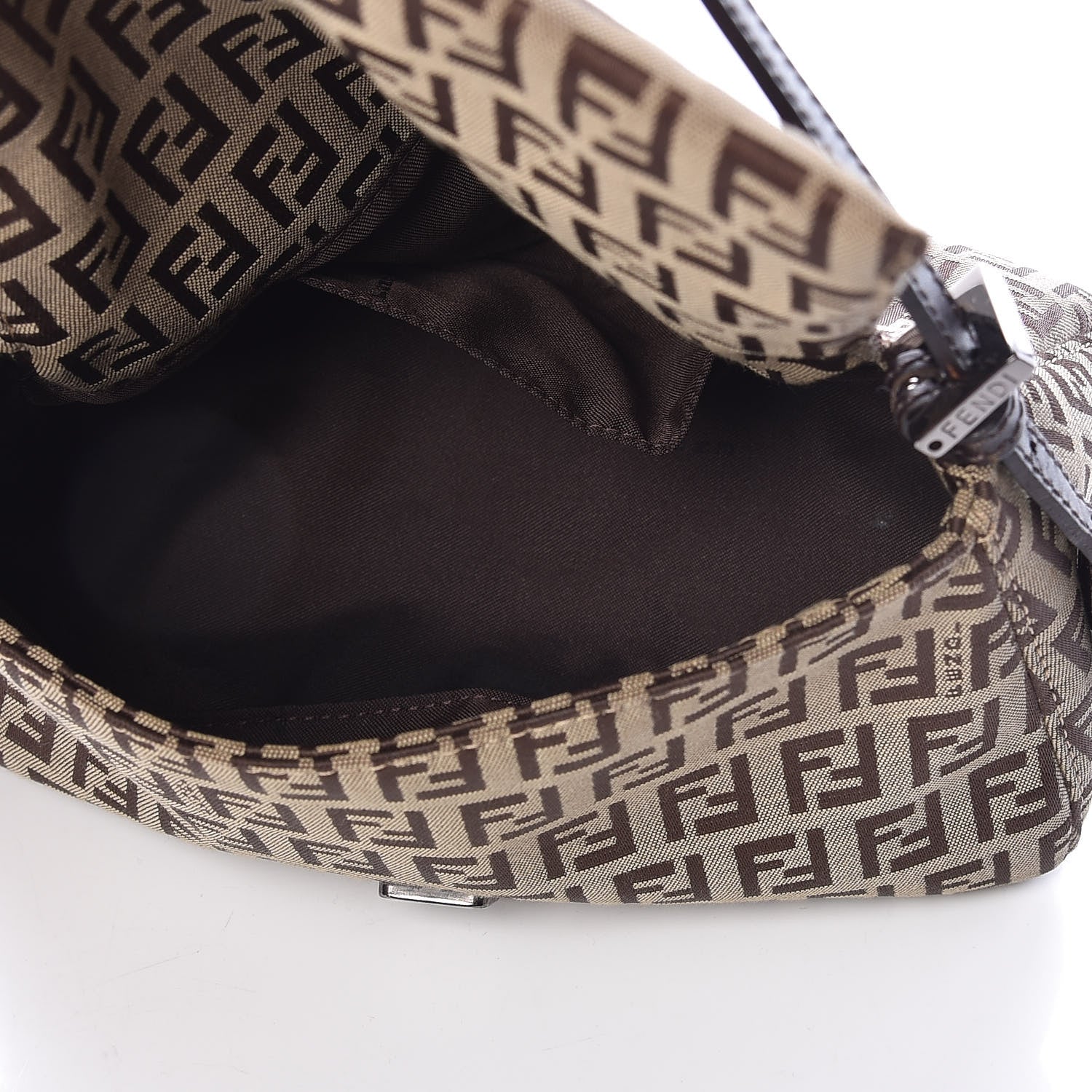 Fendi Zucchino Mini Mama Baguette Tobacco 5 of 10