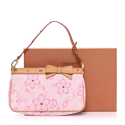 Louis Vuitton Monogram Cherry Blossom Pochette Accessories Pink 11 of 11