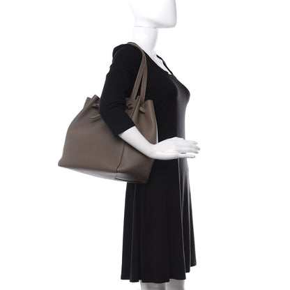 Celine Soft Grained Calfskin Medium Belt Cabas Phantom Taupe 2 of 11