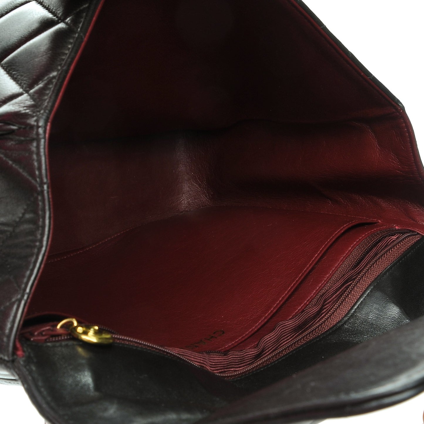 Lambskin Quilted Bekko Jumbo Single Flap Black