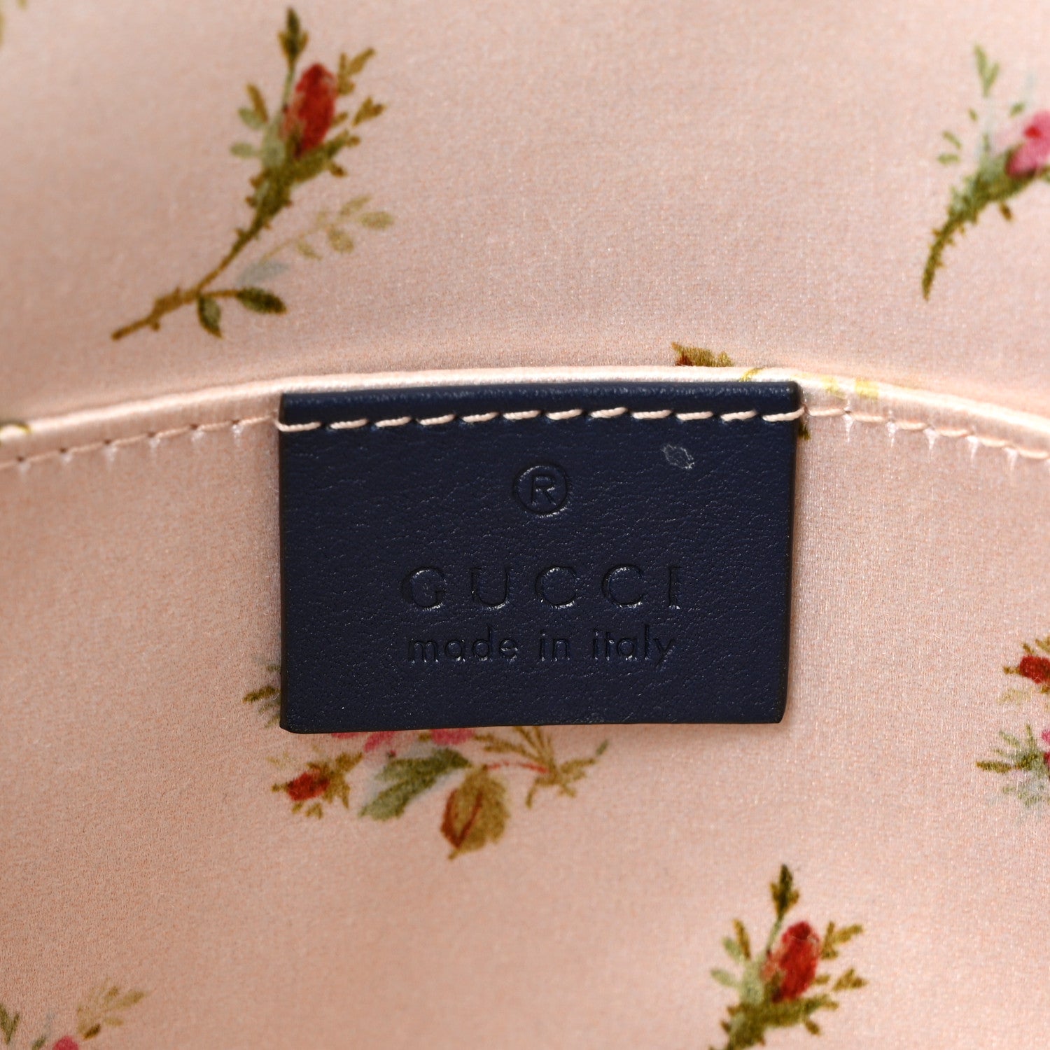 Gucci Denim Matelasse Mini Pearly GG Marmont Shoulder Bag Blue 6 of 11