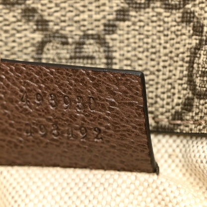 Gucci GG Supreme Monogram Neo Vintage Web Belt Bag Brown 6 of 9
