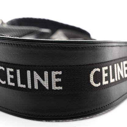 Celine Mesh Ava Trekking Shoulder Bag Black 10 of 10