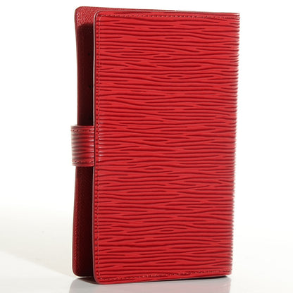 Louis Vuitton Epi Small Ring Agenda Cover Red 3 of 7