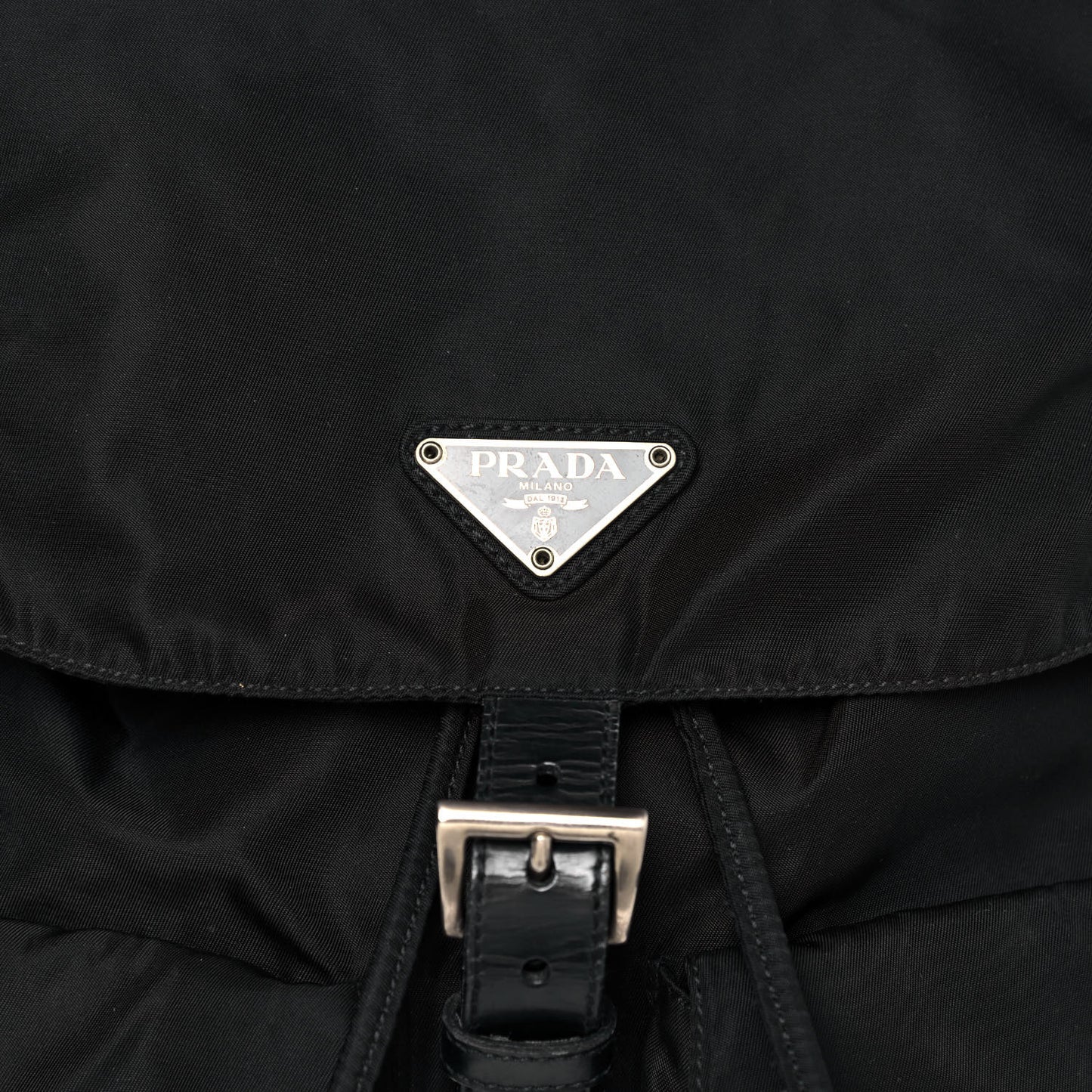 Nylon Vela Medium Backpack Black