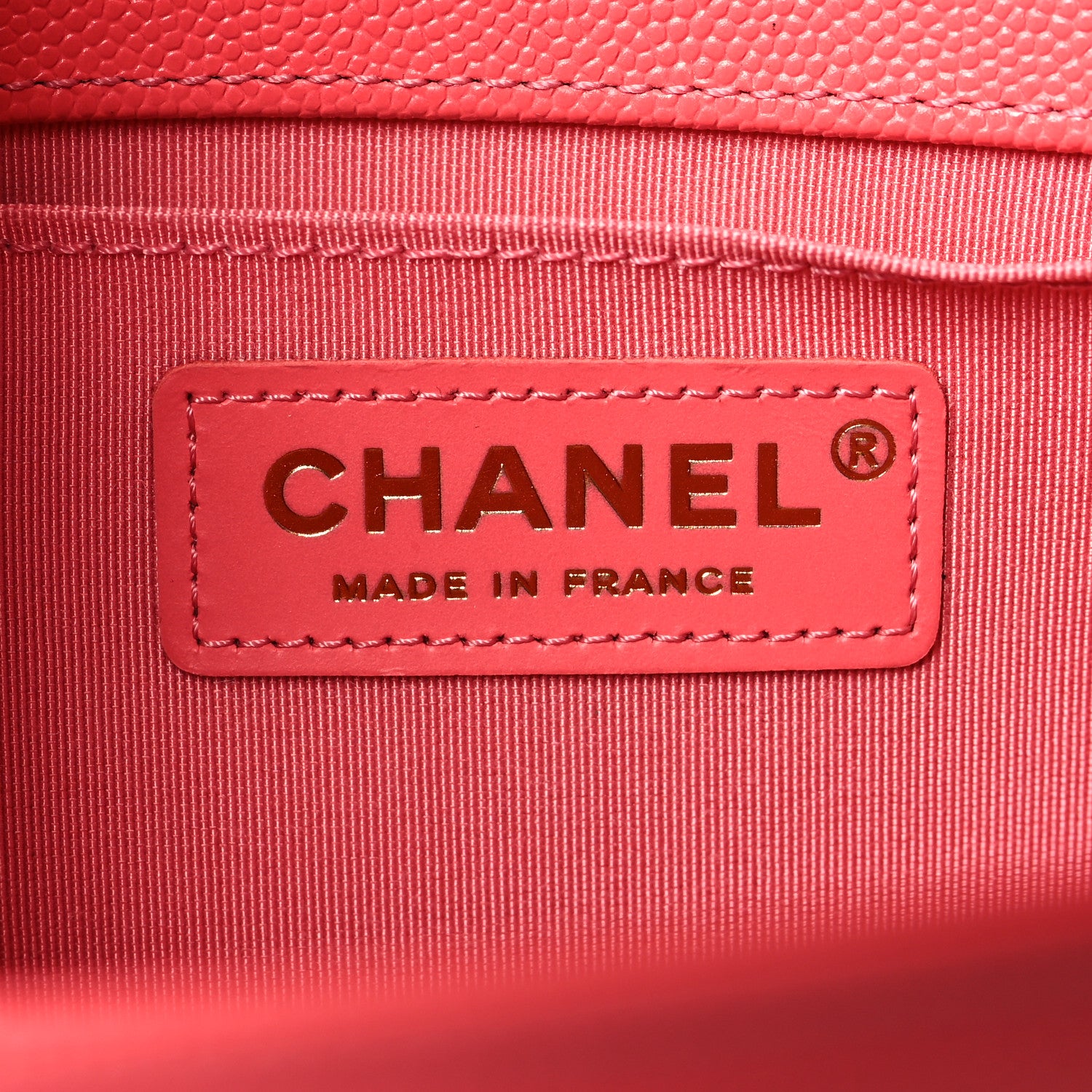 Chanel Caviar Quilted Medium Boy Flap Pink 6 of 10