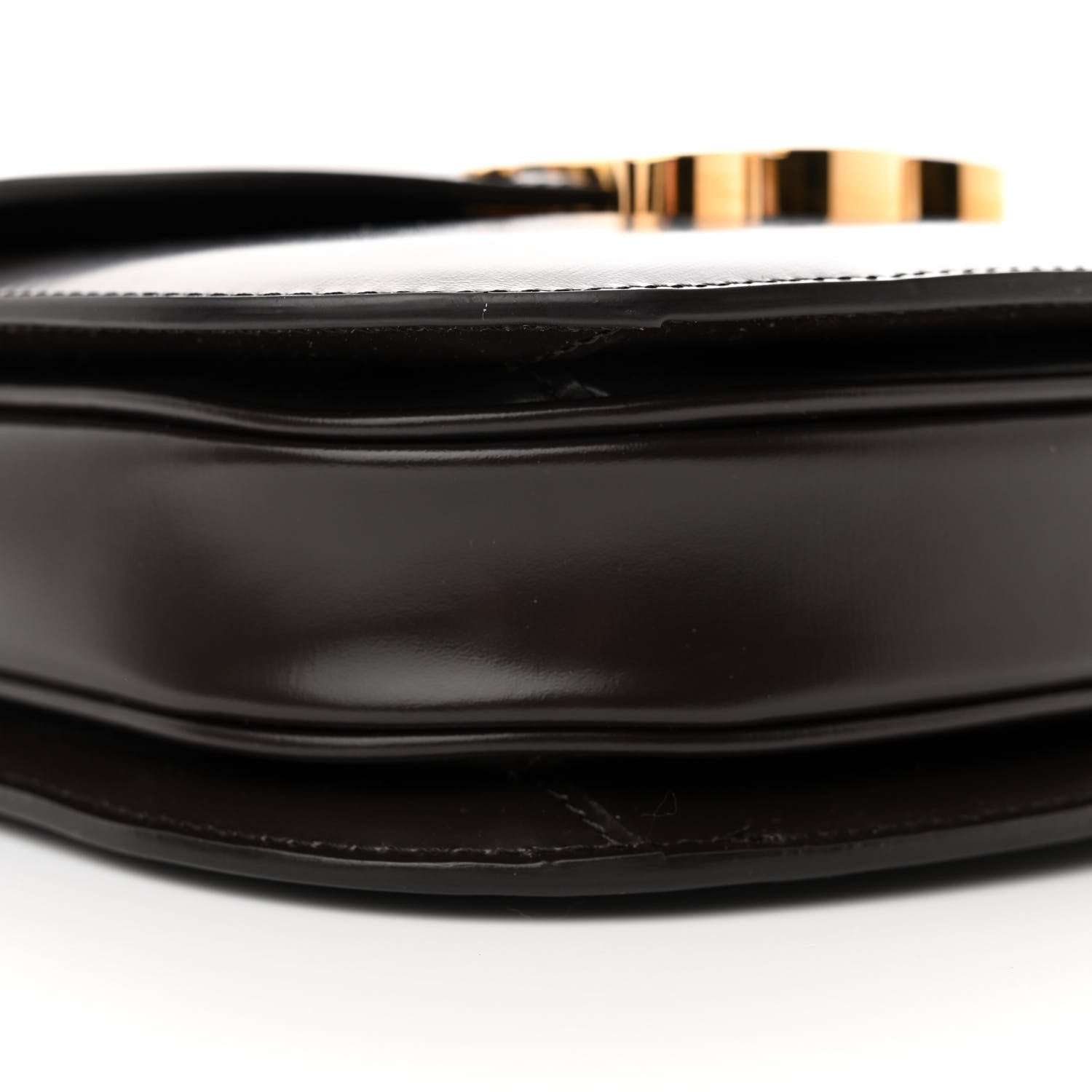 Celine Shiny Calfskin Teen Besace Brown 9 of 10