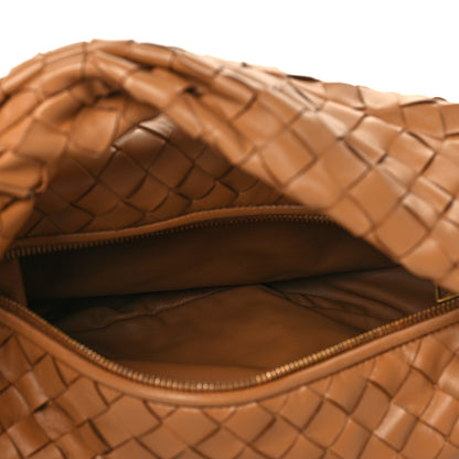Bottega Veneta Nappa Intrecciato Teen Jodie Hobo Caramel 5 of 10