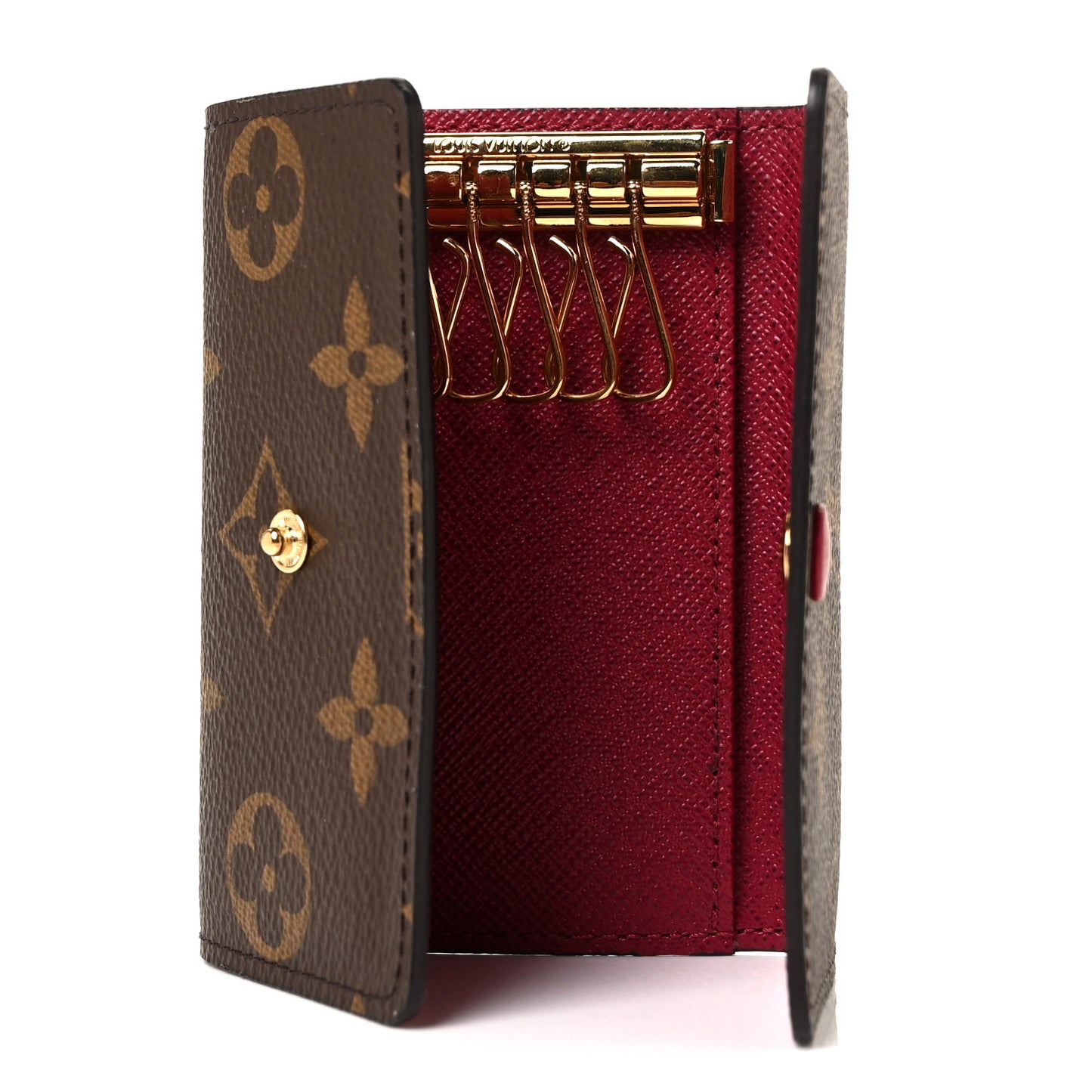 Monogram 6 Key Multicles Holder Fuchsia