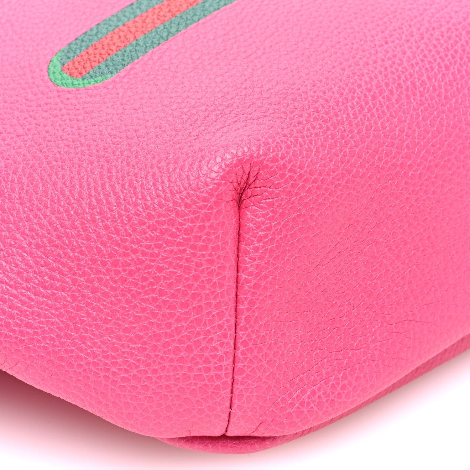 Gucci Grained Calfskin Logo Belt Bag Pink 10 of 11