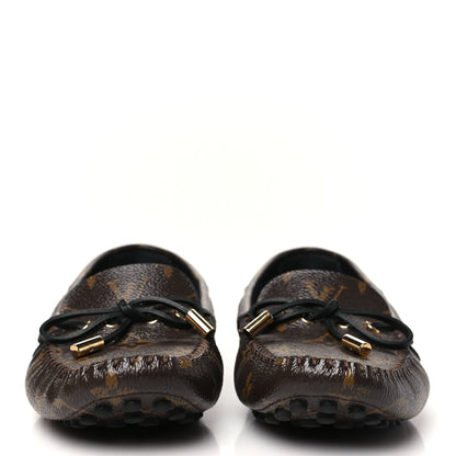 Louis Vuitton Patent Monogram Gloria Loafers 38 3 of 9