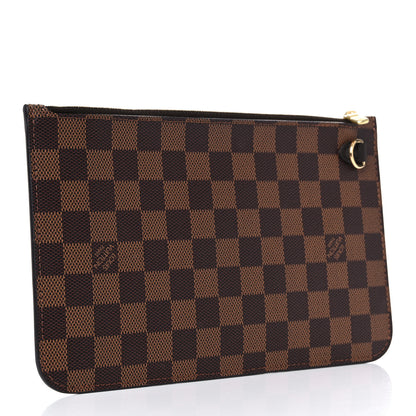 Louis Vuitton Damier Ebene Neverfull MM GM Pochette 3 of 12