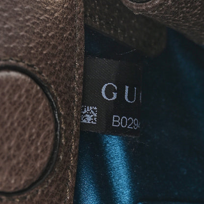 Gucci GG Supreme Monogram Web Small Ophidia Chain Shoulder Bag Brown 8 of 11