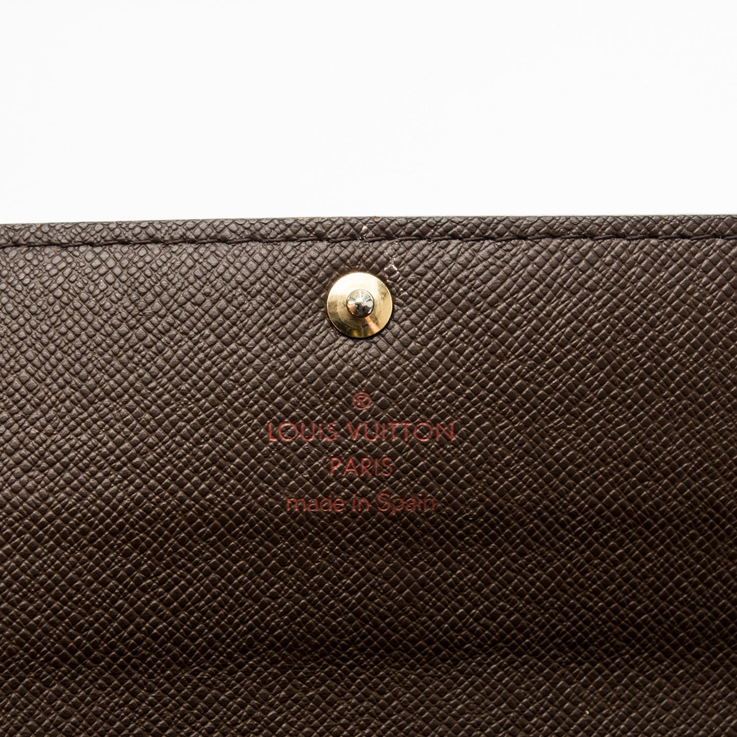 Damier Ebene Sarah Wallet