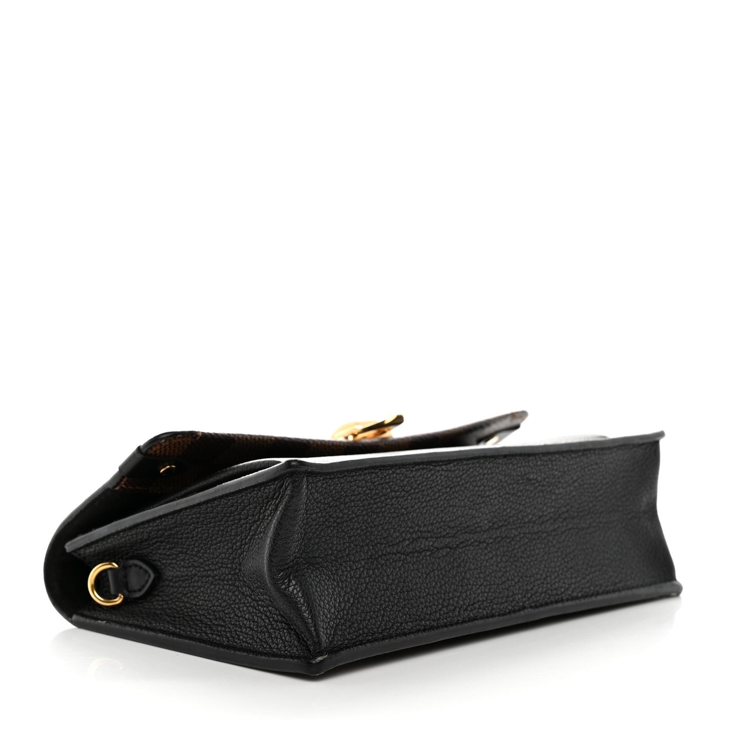 Damier Ebene Vavin Chain Wallet Black