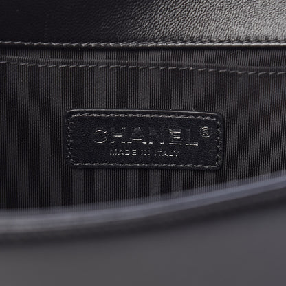 Chanel Lambskin Quilted Medium Boy Flap Black 6 of 13