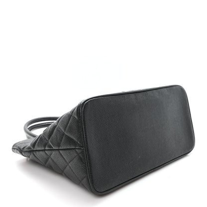 Chanel Caviar Quilted Medallion Tote Black 4 of 10