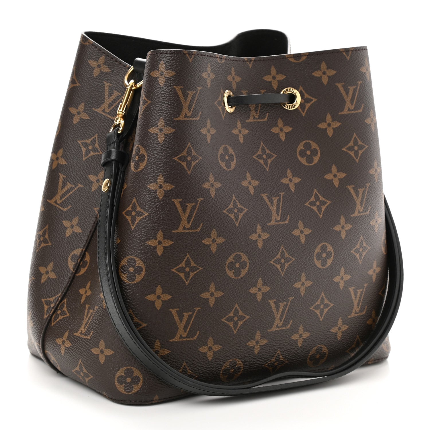 Louis Vuitton Monogram Neonoe MM Black 3 of 8