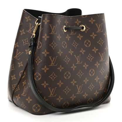 Louis Vuitton Monogram Neonoe MM Black 3 of 8