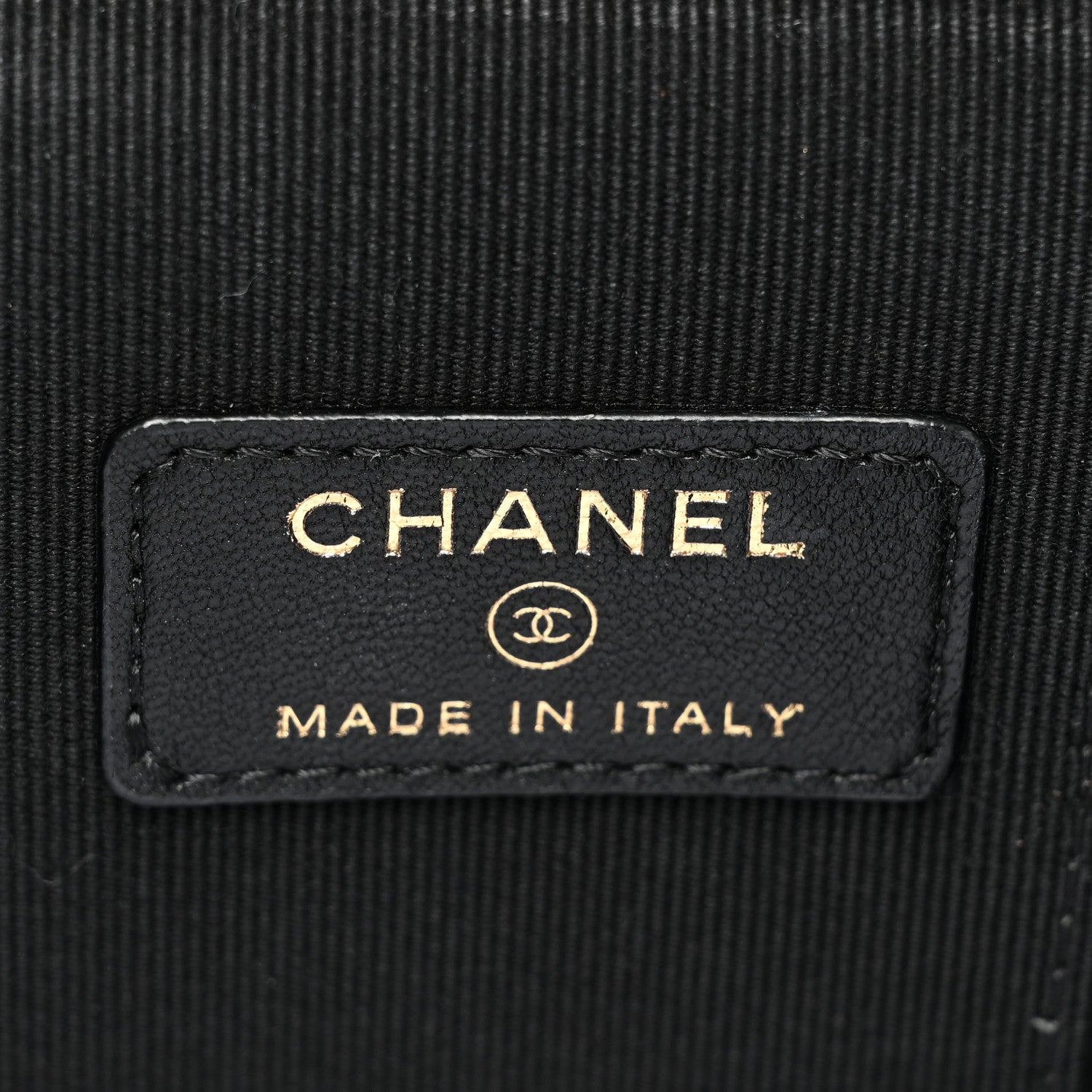 Chanel Lambskin Quilted Top Handle Mini Vanity Case With Chain Black 6 of 11