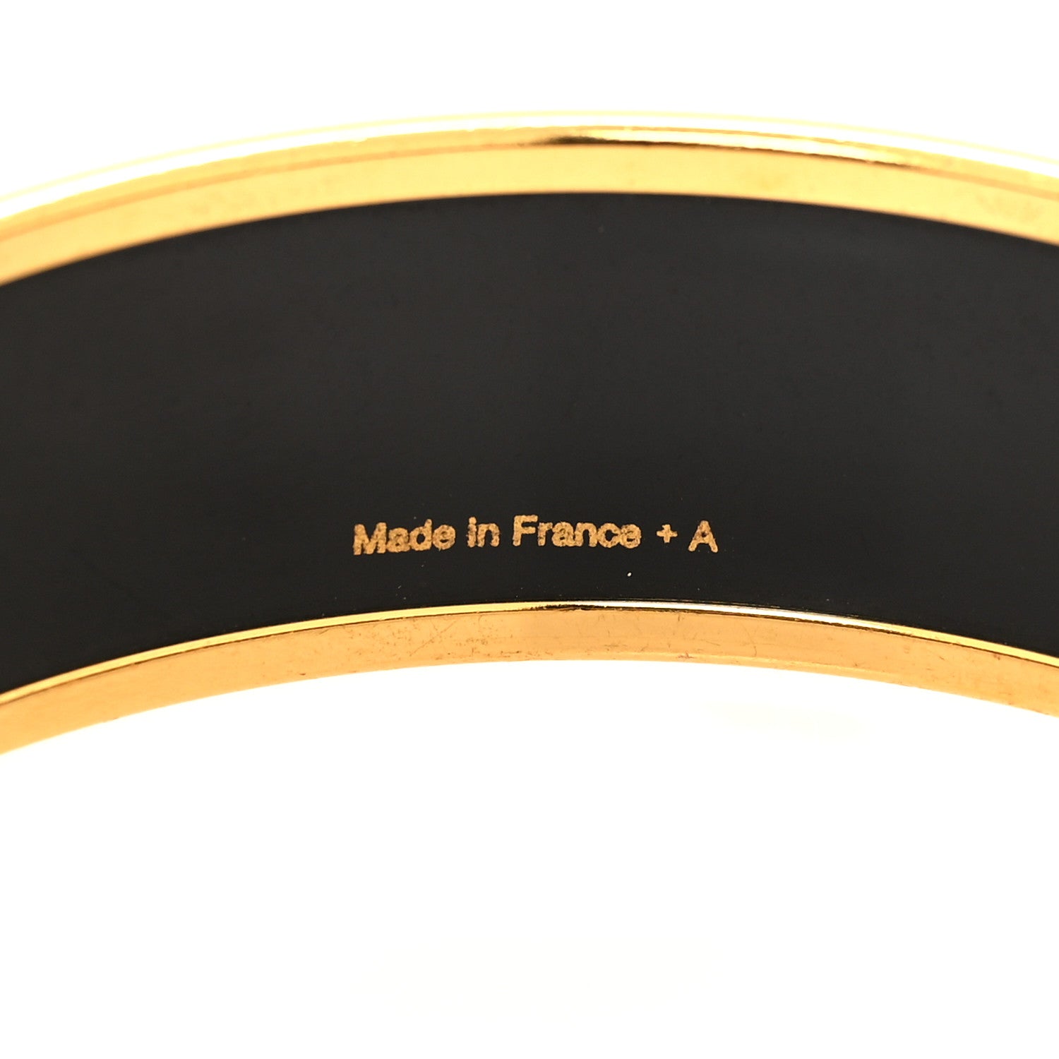 Hermes Enamel Printed Wide Bracelet 62 5 of 5