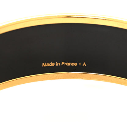 Hermes Enamel Printed Wide Bracelet 62 5 of 5