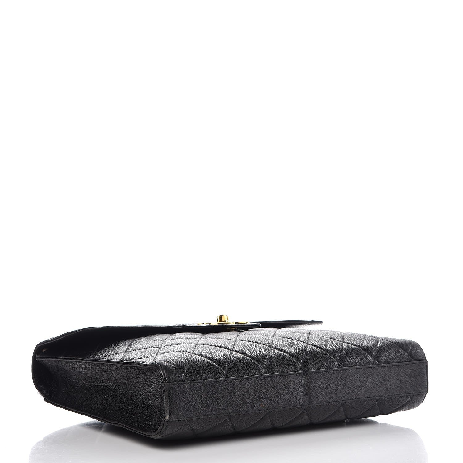 Chanel Caviar Quilted Briefcase Laptop Bag Black 4 of 8