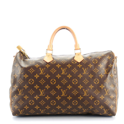 Louis Vuitton Monogram Speedy Bandouliere 40 1 of 9