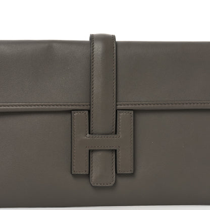 Hermes Swift Jige Elan 29 Clutch Etain 8 of 10