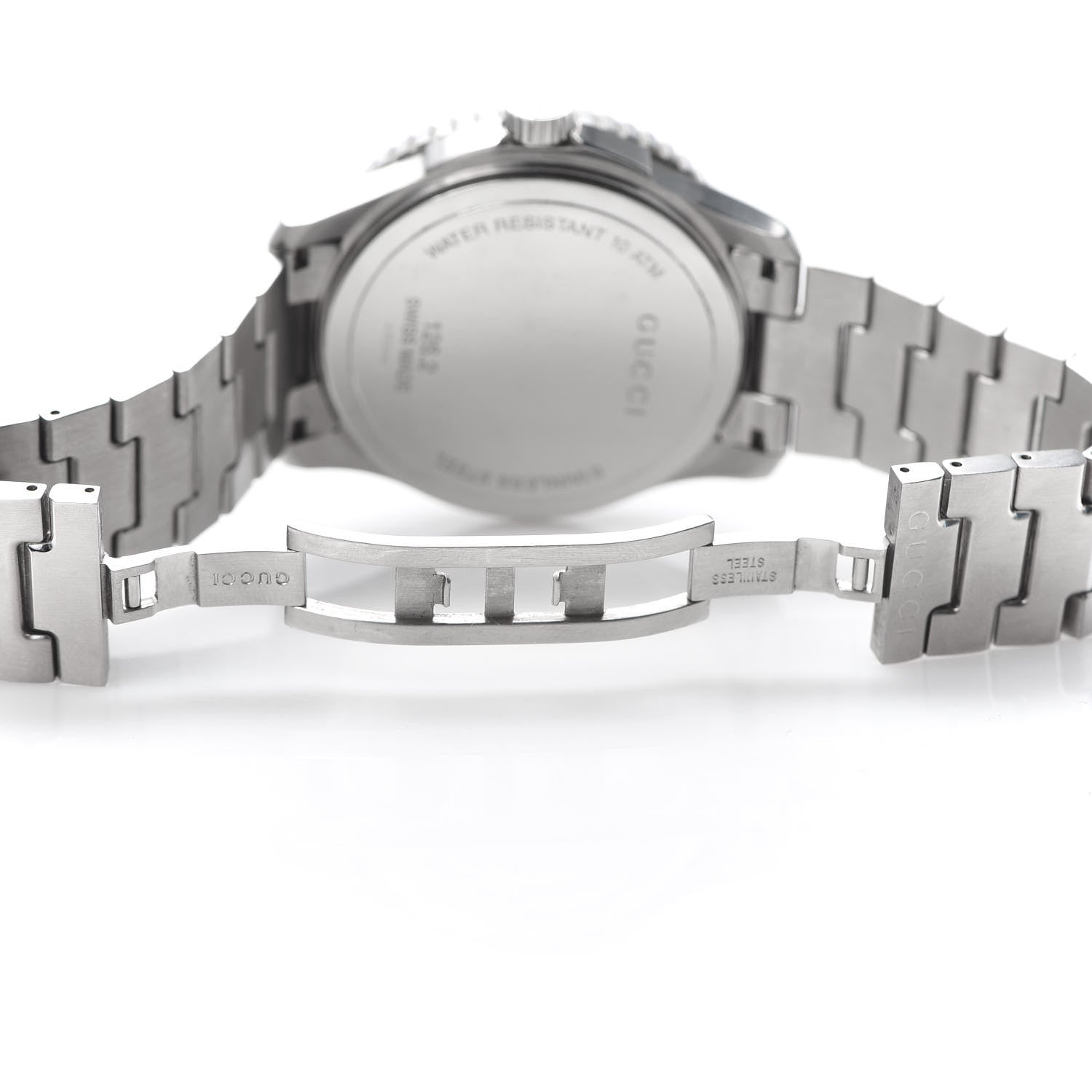 Gucci Stainless Steel 44mm G-Timeless Sport Quartz Watch White 7 of 8