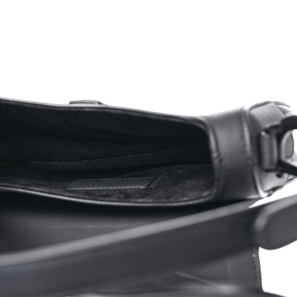 Christian Dior Ultra Matte Calfskin Mini Saddle Bag Black 5 of 12