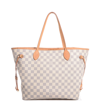 Louis Vuitton Damier Azur Neverfull MM 1 of 7