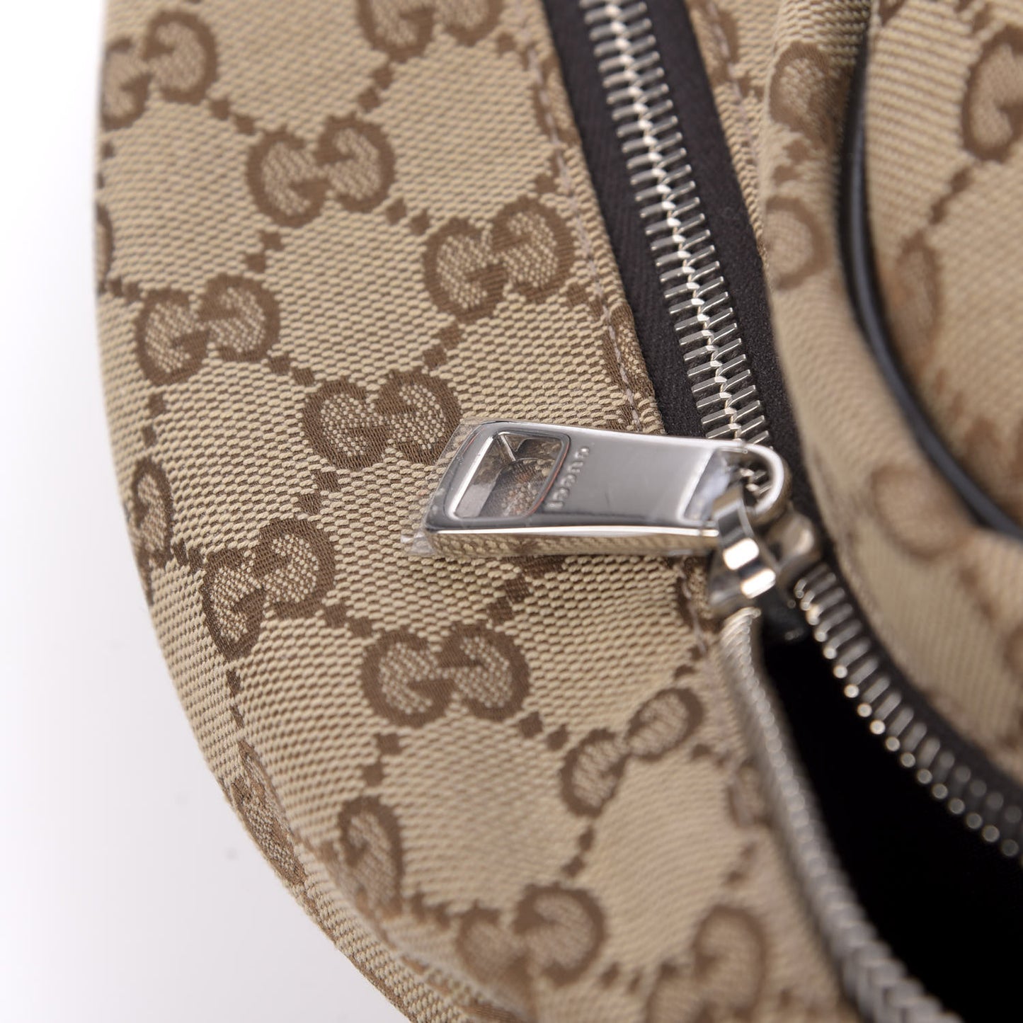 GG Monogram Travel Backpack Dark Brown